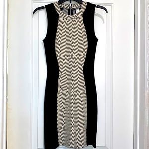 H&M Black & Cream Dress - Size 6 🖤